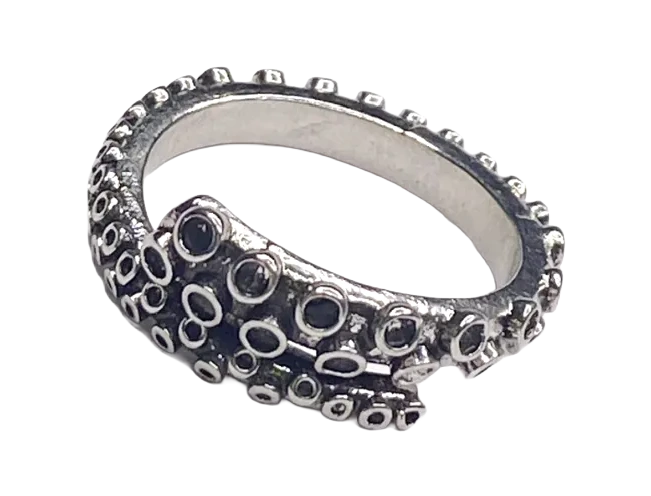 Anillo Abrazo del Pulpo, fotografía del catálogo Draco