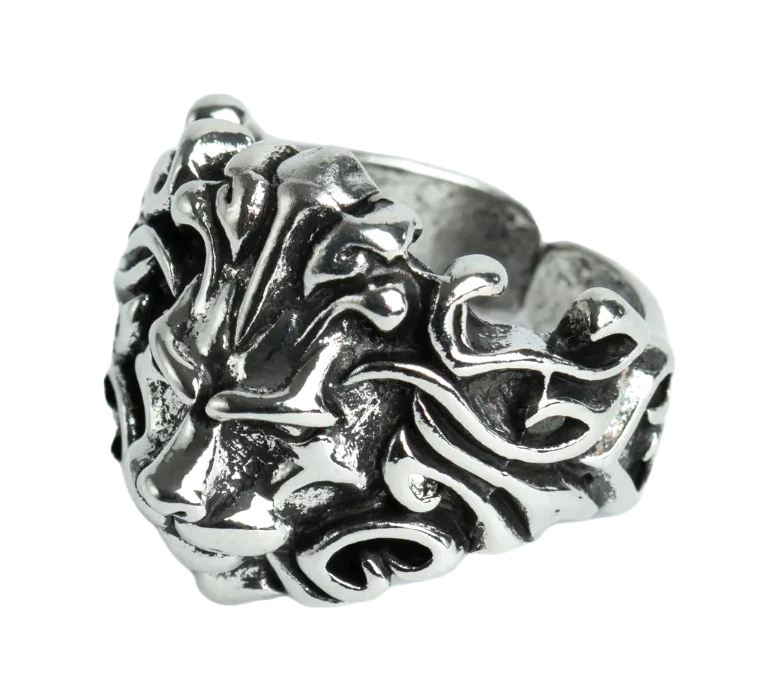 Anillo Fiera León, fotografía del catálogo Draco
