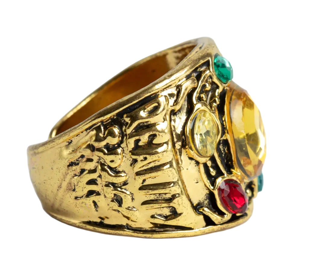 Anillo Guante Infinito del Titán, fotografía del catálogo Draco