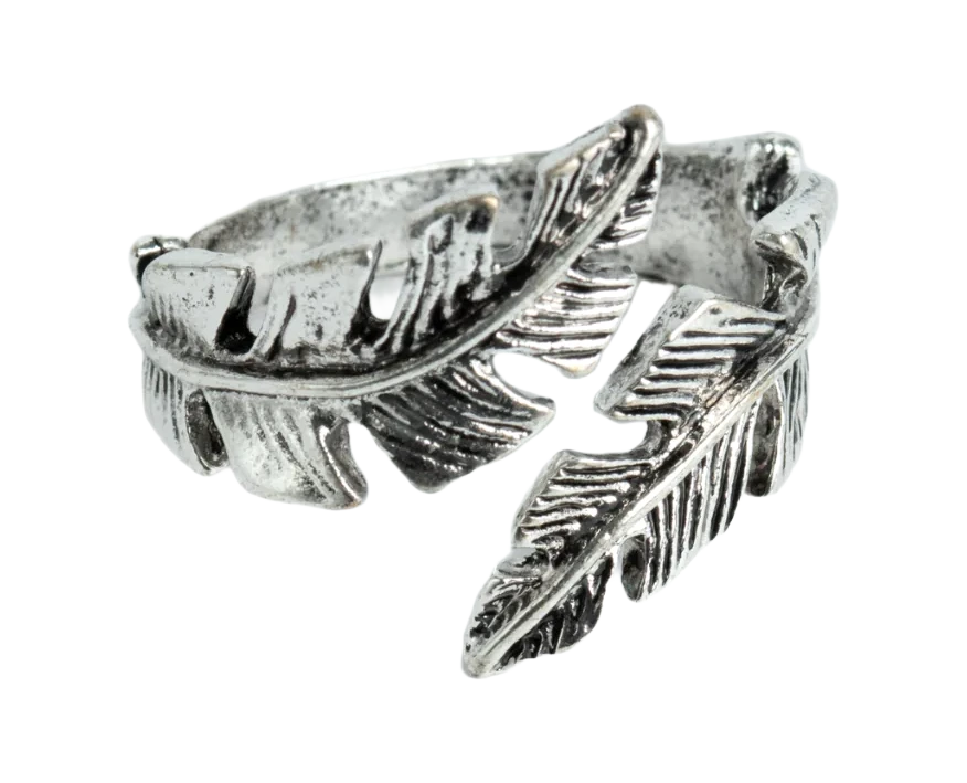 Anillo Raíz y Poder Hoja del Bosque, fotografía del catálogo Draco